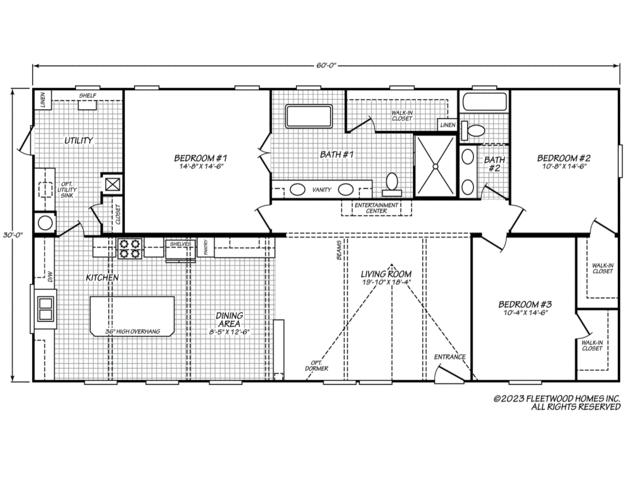 Beam House 32603X Manufactured Home from Fleetwood Homes, a Cavco Company