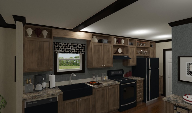 Alamo Lite 16763T | 3 bedroom, 2 bathroom, 1165 sqft home. Built by Cavco - Seguin in Seguin, TX.