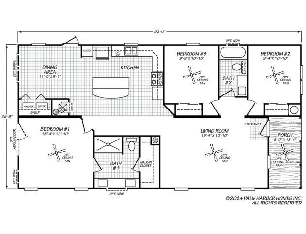 Largo 28523F Modular or Manufactured Home from Palm Harbor Homes, a ...