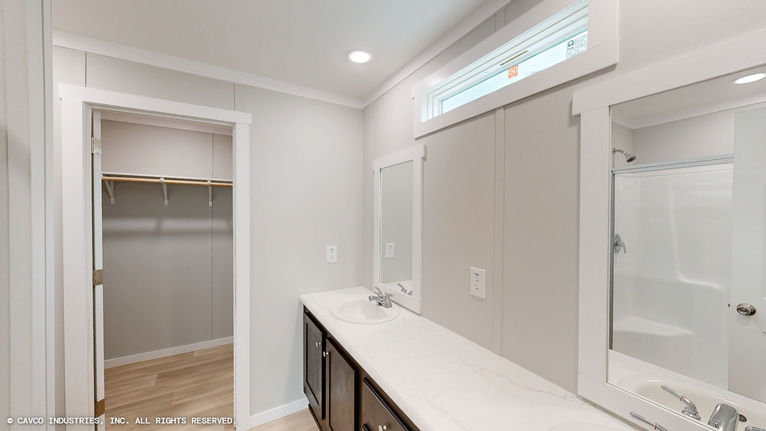 Timberline 28524A | 4 bedroom, 2 bathroom, 1387 sqft home. Built by Cavco - Lancaster in Lancaster, TX.