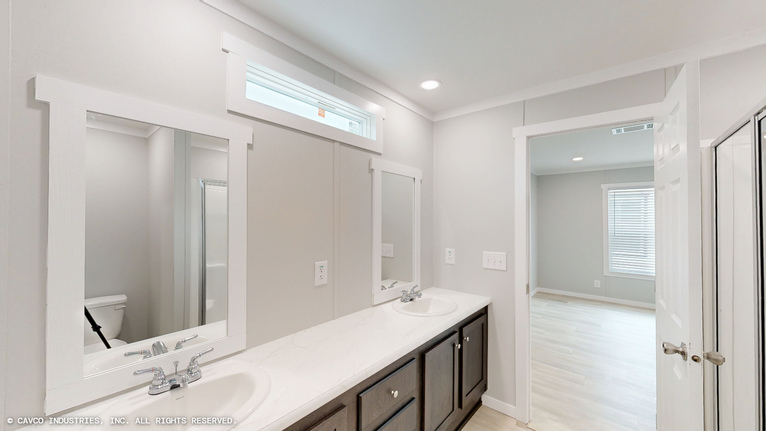 Timberline 28524A | 4 bedroom, 2 bathroom, 1387 sqft home. Built by Cavco - Lancaster in Lancaster, TX.