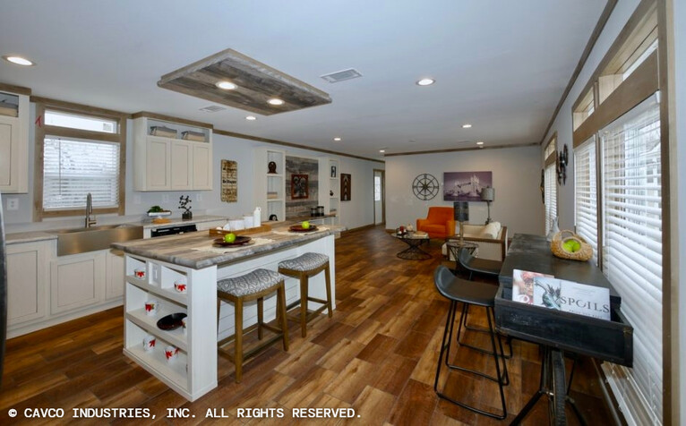 Highmark 18763B | 3 bedroom, 2 bathroom, 1292 sqft home | Built by Cavco - Lancaster in Lancaster, TX.