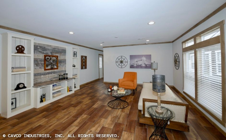 Highmark 18763B | 3 bedroom, 2 bathroom, 1292 sqft home | Built by Cavco - Lancaster in Lancaster, TX.