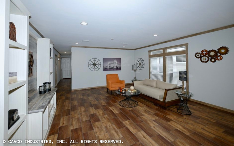 Highmark 18763B | 3 bedroom, 2 bathroom, 1292 sqft home | Built by Cavco - Lancaster in Lancaster, TX.