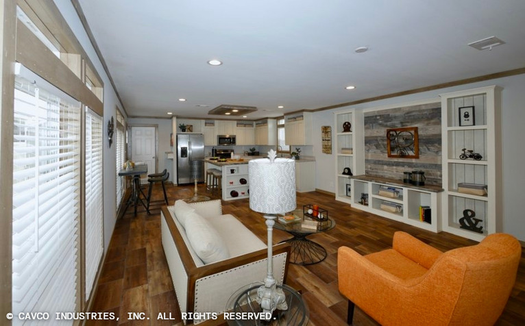 Highmark 18763B | 3 bedroom, 2 bathroom, 1292 sqft home | Built by Cavco - Lancaster in Lancaster, TX.