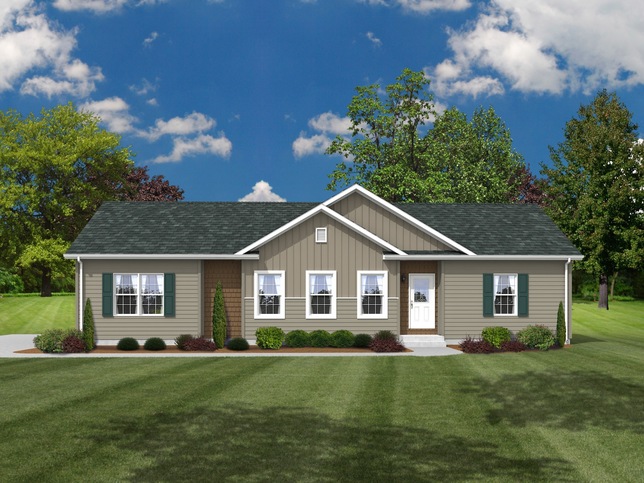 Beaufort 28603B | 3 bedroom, 2 bathroom, 1640 sqft home | Built by Cavco - Crouse in Crouse, NC.