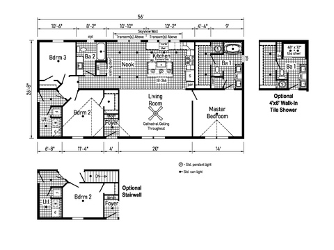 Eastland Concepts 28563J | 3 bedroom, 2 bathroom, 1493 sqft home. Built by Cavco - Shippenville in Shippenville, PA.