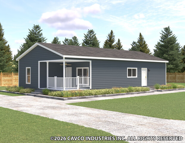 Fernleigh 28562B | 2 bedroom, 2 bathroom, 1333 sqft home. Built by Cavco - Plant City in Plant City, FL.