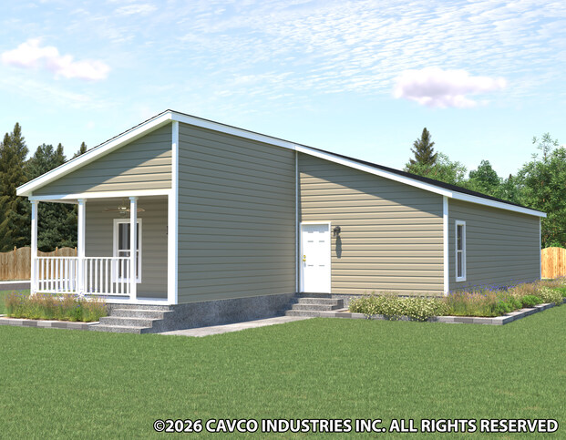 Sandhill 30642A | 2 bedroom, 2 bathroom, 1620 sqft home. Built by Cavco - Plant City in Plant City, FL.