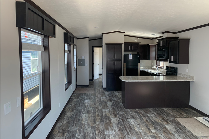 The Newdale 14441AM | 1 bedroom, 1 bathroom, 605 sqft home | Built by Cavco - Montevideo in Montevideo, MN.