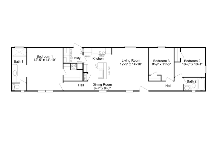 Solitaire 16683A Manufactured Home from Solitaire Homes, Odessa, TX ...