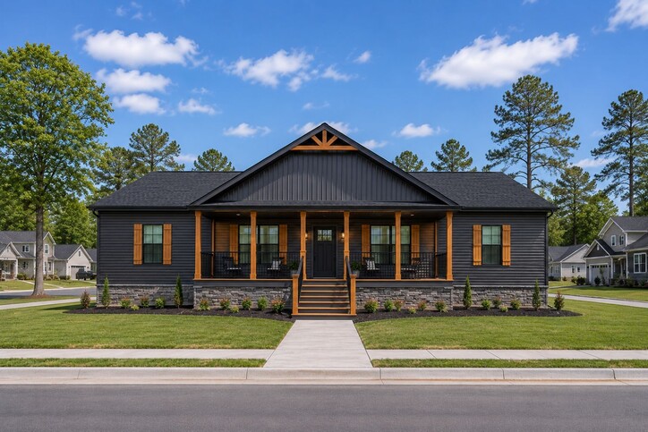 Blue Ridge Essentials 32604A | 4 bedroom, 2 bathroom, 1800 sqft home | Built by Cavco - Crouse in Crouse, NC.
