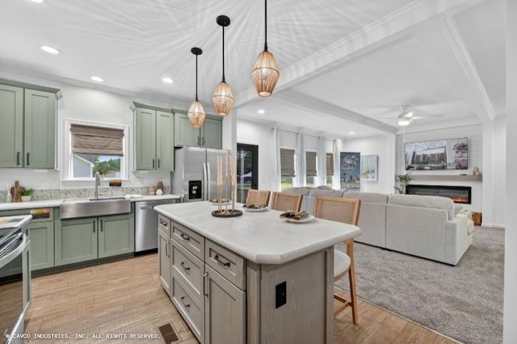 Blue Ridge Essentials 32604A | 4 bedroom, 2 bathroom, 1800 sqft home | Built by Cavco - Crouse in Crouse, NC.