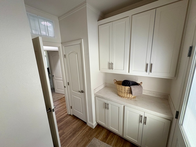 Laundry Room with storage