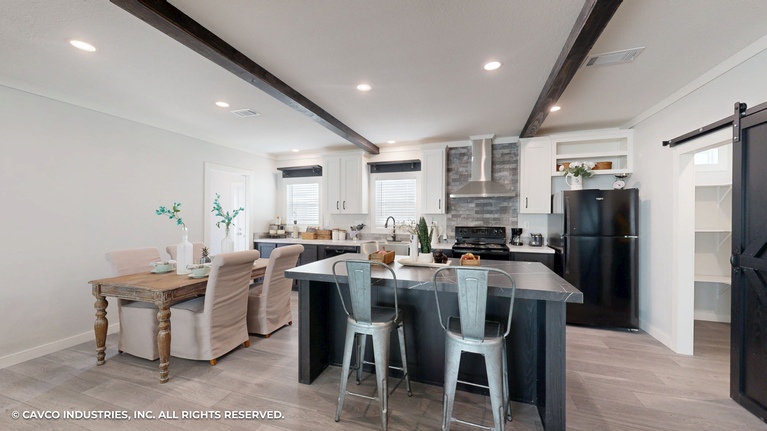 Homeland 30604H | 4 bedroom, 2 bathroom, 1800 sqft home | Built by Cavco - Fort Worth in Fort Worth, TX.
