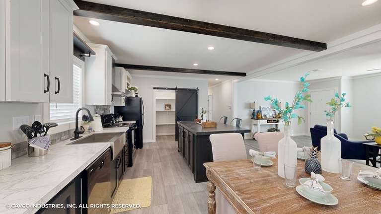 Homeland 30604H | 4 bedroom, 2 bathroom, 1800 sqft home | Built by Cavco - Fort Worth in Fort Worth, TX.