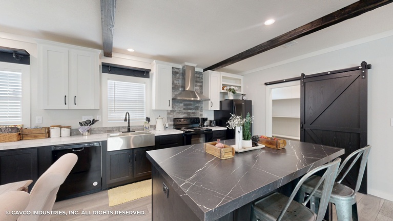 Homeland 30604H | 4 bedroom, 2 bathroom, 1800 sqft home | Built by Cavco - Fort Worth in Fort Worth, TX.
