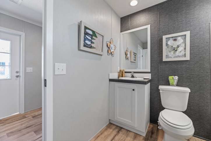The Clarke 16762C | 2 bedroom, 2 bathroom, 1150 sqft home | Built by Cavco - Douglas in Douglas, GA.