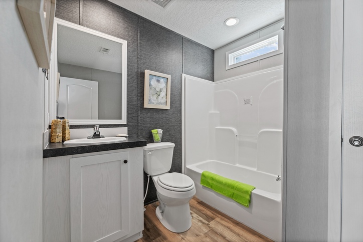 The Clarke 16762C | 2 bedroom, 2 bathroom, 1150 sqft home | Built by Cavco - Douglas in Douglas, GA.