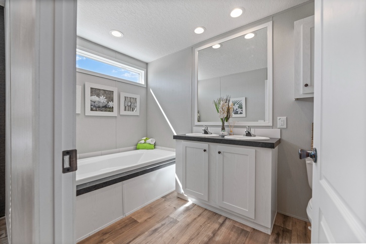 The Clarke 16762C | 2 bedroom, 2 bathroom, 1150 sqft home | Built by Cavco - Douglas in Douglas, GA.