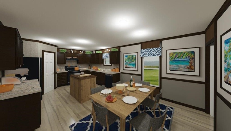 Alamo Lite 28563T | 3 bedroom, 2 bathroom, 1493 sqft home. Built by Cavco - Seguin in Seguin, TX.