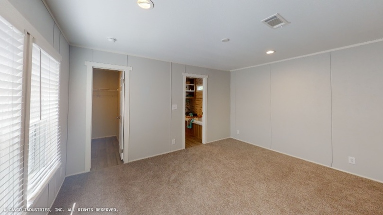 White Oak 16763B | 3 bedroom, 2 bathroom, 1140 sqft home. Built by Cavco - Lancaster in Lancaster, TX.