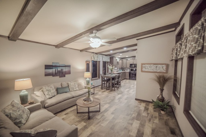 Outlook 16642A | 2 bedroom, 2 bathroom, 960 sqft home | Built by Cavco - Dorchester in Dorchester, WI.