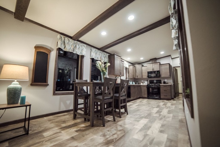 Outlook 16642A | 2 bedroom, 2 bathroom, 960 sqft home | Built by Cavco - Dorchester in Dorchester, WI.