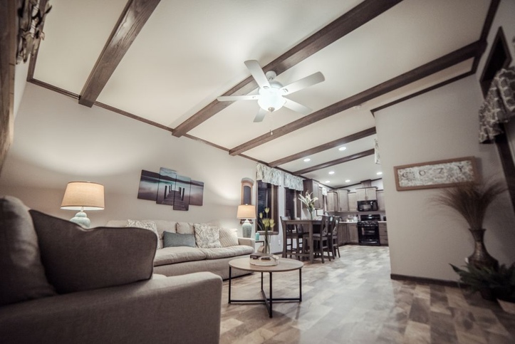 Outlook 16642A | 2 bedroom, 2 bathroom, 960 sqft home | Built by Cavco - Dorchester in Dorchester, WI.