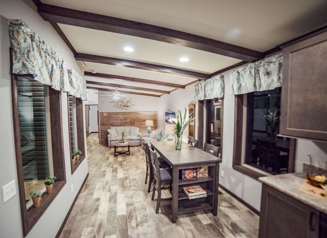 Outlook 16642A | 2 bedroom, 2 bathroom, 960 sqft home | Built by Cavco - Dorchester in Dorchester, WI.