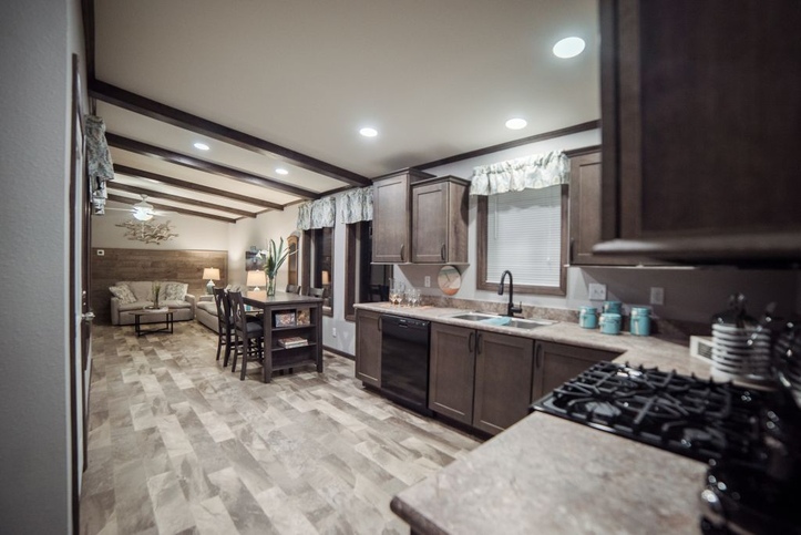 Outlook 16642A | 2 bedroom, 2 bathroom, 960 sqft home | Built by Cavco - Dorchester in Dorchester, WI.