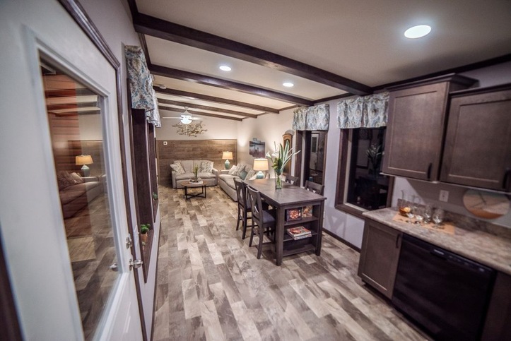 Outlook 16642A | 2 bedroom, 2 bathroom, 960 sqft home | Built by Cavco - Dorchester in Dorchester, WI.