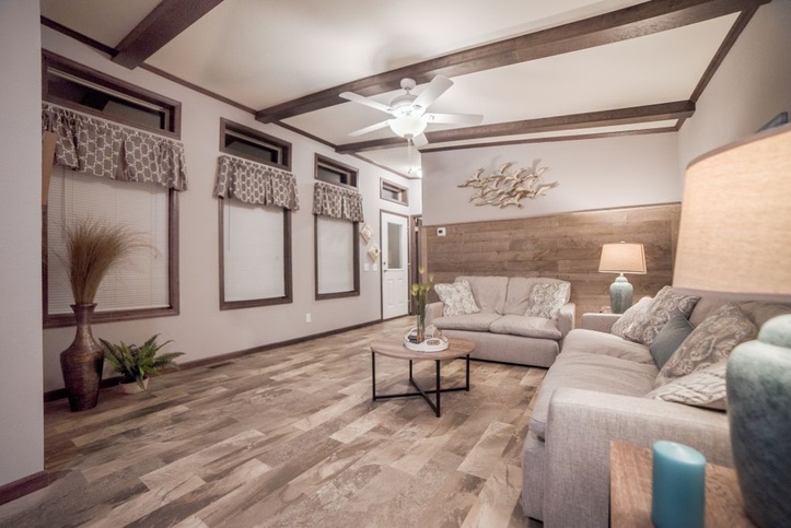 Outlook 16642A | 2 bedroom, 2 bathroom, 960 sqft home | Built by Cavco - Dorchester in Dorchester, WI.
