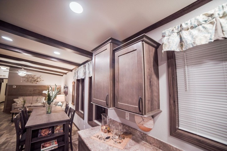Outlook 16642A | 2 bedroom, 2 bathroom, 960 sqft home | Built by Cavco - Dorchester in Dorchester, WI.