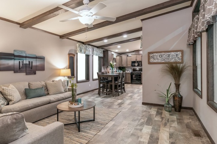 Outlook 16642A | 2 bedroom, 2 bathroom, 960 sqft home | Built by Cavco - Dorchester in Dorchester, WI.