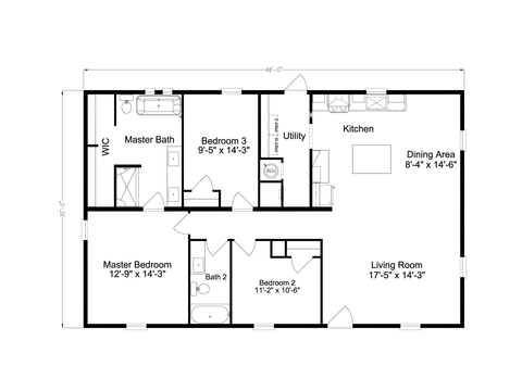 The Cavco Select by Cavco - Plant City | 3 bedroom, 2 bathroom, 1440 sqft home.