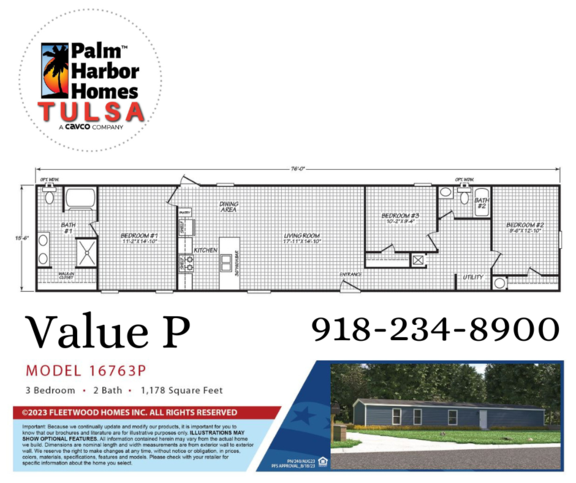 Value P - RED TAG CLEARANCE 16763P Tulsa OK
