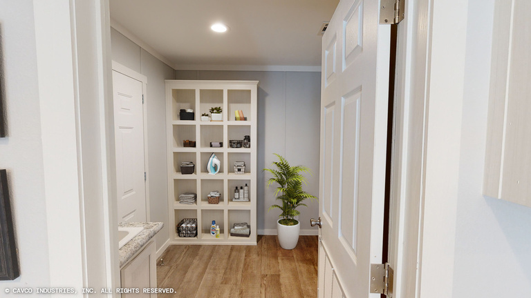 Oak 28563A | 3 bedroom, 2 bathroom, 1492 sqft home. Built by Cavco - Lancaster in Lancaster, TX.