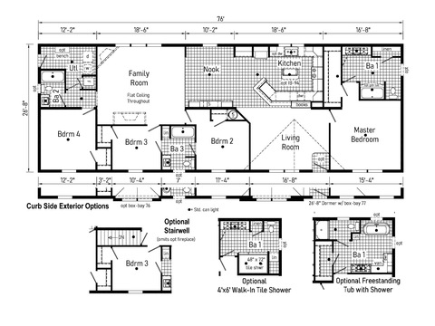 Uy Scuti 28764A | 4 bedroom, 3 bathroom, 2027 sqft home. Built by Cavco - Clarion in Shippenville, PA.