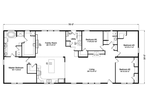 Dream Maker | 4 bedroom, 2 bathroom, 2280 sqft home | Built by Cavco - Millersburg in Millersburg, OR.