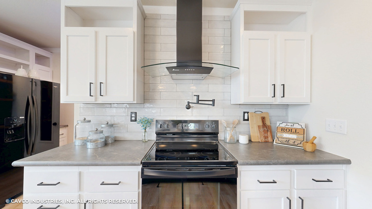 Cimarron IV 32684A | 4 bedroom, 2 bathroom, 2108 sqft home. Built by Cavco - Austin in Austin, TX.