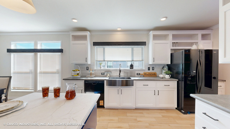 Cimarron IV 32684A | 4 bedroom, 2 bathroom, 2108 sqft home. Built by Cavco - Austin in Austin, TX.