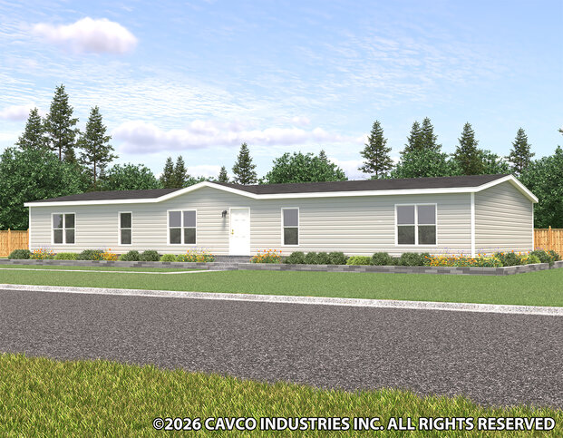 Country Manor 32764R | 4 bedroom, 2 bathroom, 2280 sqft home | Built by Cavco - Rocky Mount in Rocky Mount, VA.