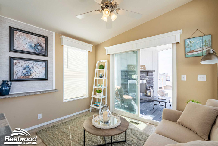 Vantage 12321S | 1 bedroom, 1 bathroom, 386 sqft park model home | Built by Cavco - Nampa in Nampa, ID.