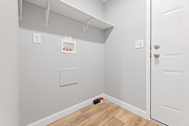 The Roanoke Duplex | First Nationally Available HUD Approved Duplex | Side A: 2 bedroom, 1 bathroom, 1050 sqft | Side B: 2 bedroom, 1 bathroom, 1050 sqft. Opposite side porches.