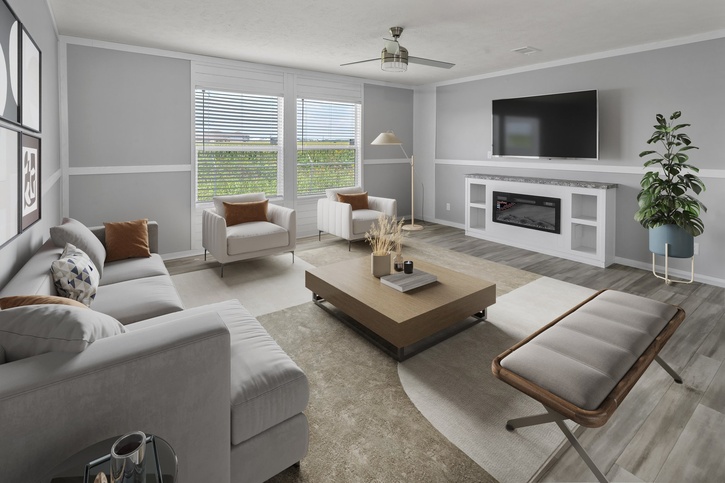 Valu Premier 32684G | 4 bedroom, 2 bathroom, 2085 sqft home | Built by Cavco - Seguin in Seguin, TX.