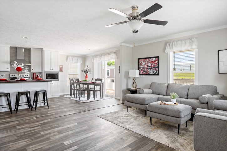 Uproar 28483U | 3 bedroom, 2 bathroom, 1280 sqft home | Built by Cavco - Lafayette in Lafayette, TN.