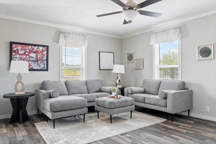 Uproar 28483U | 3 bedroom, 2 bathroom, 1280 sqft home | Built by Cavco - Lafayette in Lafayette, TN.