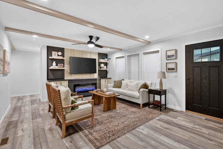 Axis 32563A | 3 bedroom, 2 bathroom, 1567 sqft home. National product built by Cavco - Nappanee in Nappanee, IN.