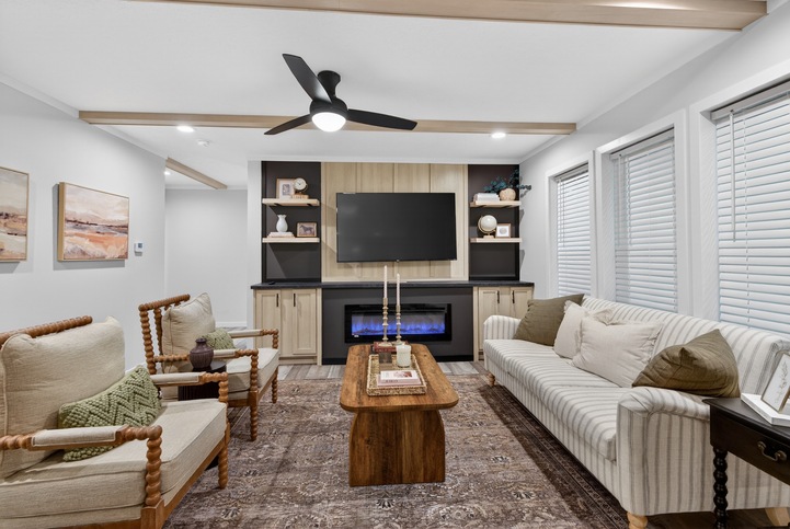 Axis 32563A | 3 bedroom, 2 bathroom, 1567 sqft home. National product built by Cavco - Nappanee in Nappanee, IN.